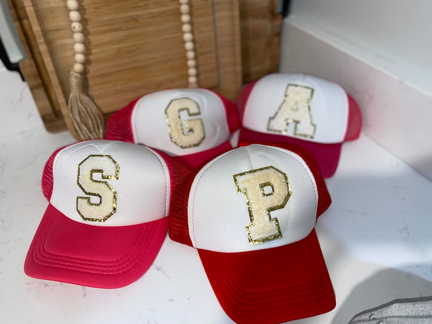 Chenille Trucker Hat