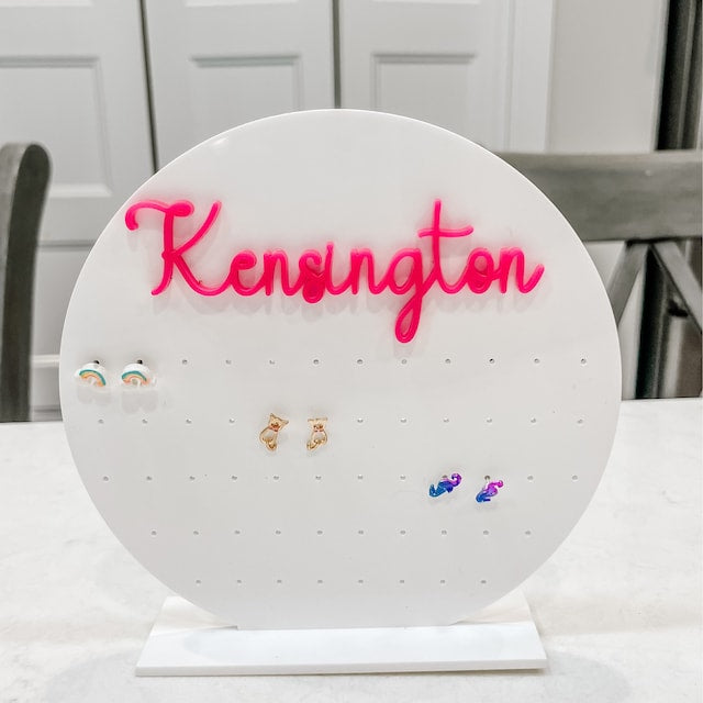 Custom Earring Display
