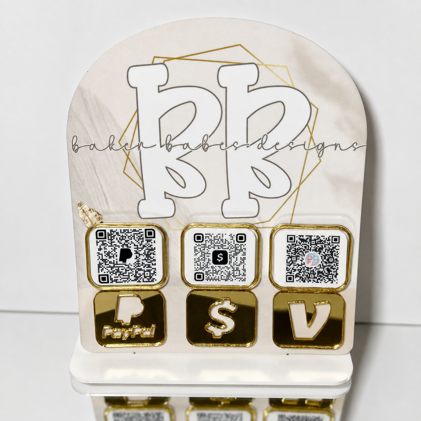 Custom QR Code Sign | Scan for Menu, Reviews & Social Signage