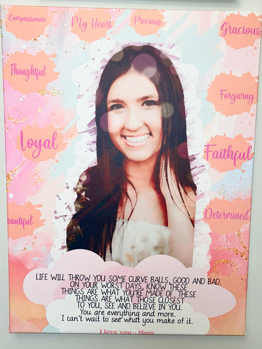 Graduation Canvas