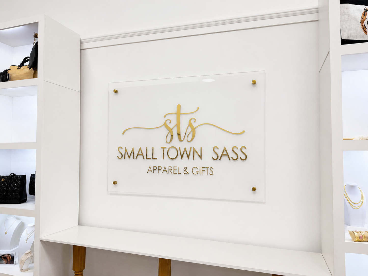 Custom Business Wall Sign | Acrylic Storefront & Office Signage