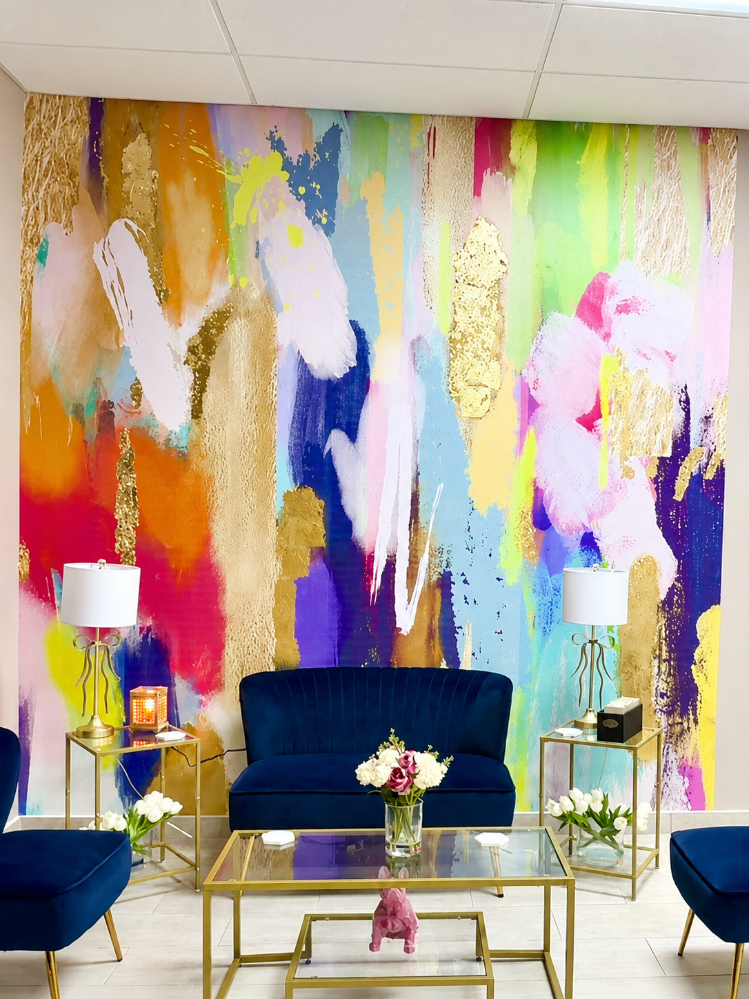 Custom Wallpaper & Decals | Boutique & Business Wall Verbiage | Peel & Stick