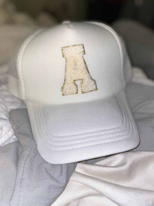 Chenille Trucker Hat