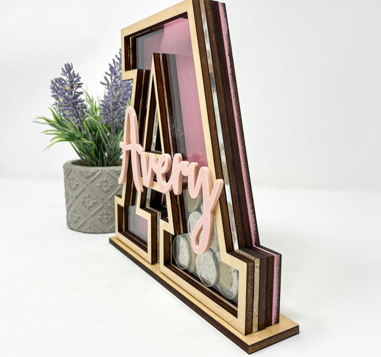 Girls Large letter Bank