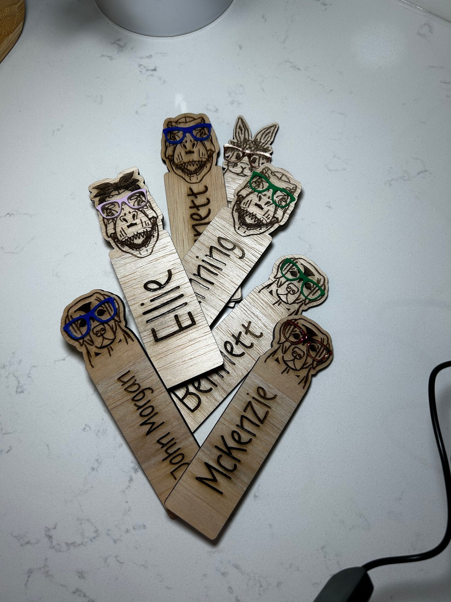 Character bookmark