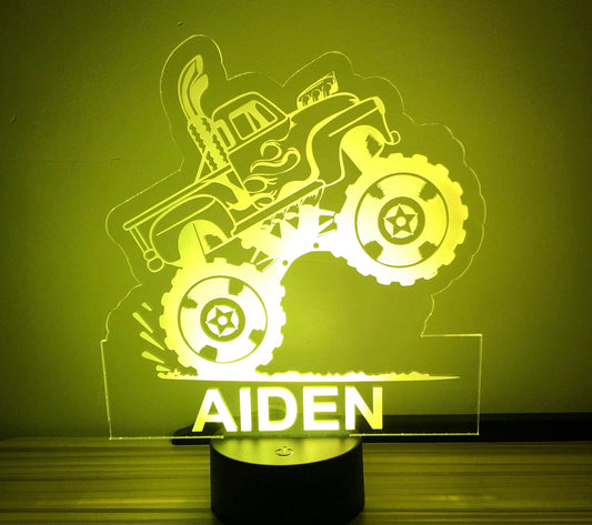 Monster Truck Led Night light